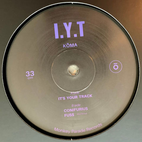 ( MPR 12014 ) KŌMA - IYT EP ( 12" ) Monkey Parade Records